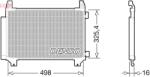 DENSO kondenzátor, klíma DENSO DCN50028 for TOYOTA (DCN50028)