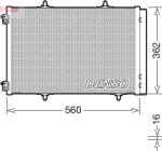 DENSO kondenzátor, klíma DENSO DCN07061 for CITROËN (DCN07061)