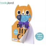 Tooky Toy Rajzolj Meg! Cica Színezőfüzet - 20 oldal (LT140)