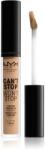 NYX Cosmetics Can't Stop Won't Stop течен коректор цвят 09 Medium Olive 3.5ml