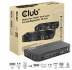 Club 3D - DisplayPort/HDMI KVM Switch For Dual DisplayPort 4K 60Hz - CSV-7210 (CSV-7210)
