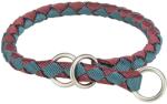 TRIXIE Zgardă câini mici textilă TRIXIE Cavo XS-S: 25-31 cm/o 12 mm bordó/petrol