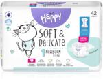 Bella Baby Happy Soft&Delicate scutece de unică folosință cu canale Newborn 2-5 kg 42 buc