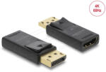 Delock Aktív DisplayPort 1.2 - HDMI adapter 4K HDR funkcióval (4043619610860)