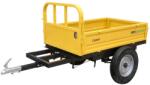 ProGARDEN Remorca ProGARDEN Campo RM500CT 500kg Minitractor 1 Osie Prindere Cupla Galben (4681000001)