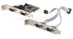 Lanberg PCE-DB9-004 PCI Express->COM 9PIN X4 + Low profile bracket (PCE-DB9-004) (PCE-DB9-004)