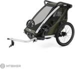 Thule Chariot Lite Single gyerek utánfutó, zöld