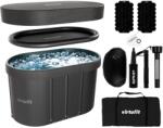 VirtuFit Oval Ice Bath 500 literes ovális jégkád antracit