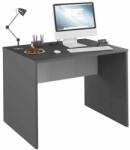  Számítógépasztal, grafit/fehér, RIOMA NEW TYP 12 (0000281234)
