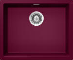 SCHOCK Schock Kaia N-100L Cristadur Berry konyhai mosogatótálca, gránit kompozit, bogyószín, 556 x 456 mm, munkalapra/munkalap alá/szintbe építés (KAIN100LBERR)