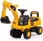 Milly Mally Gyermek zenélő bébitaxi kotró CAT Excavator Milly Mally sárga