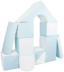Vell Habkockák - óriási építőkészlet 11 db white-blue