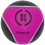 AMAYA Medicin labda gumi 1 kg fekete-lila (201900405)