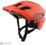 Troy Lee Designs Flowline MIPS gyerek sisak, point coral/charcoal (48-53 cm)