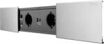 Fellowes Priza modulara eGST, Filex Power Desk in Slide, 2x 230V, USB A+C, Cat6a, HDMI, aluminiu, Fellowes 682010