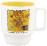 Grupo Erik Vincent Van Gogh Bögre - Museum Amsterdam Flowers (TAZP21)