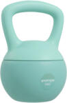SPORTNOW Kettlebell 6 kg cu mâner antiderapant pentru fitness, forță și cardio, 19 x 19 x 28 cm verde | Aosom Romania (A91-340V01GN)