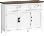 HOMCOM bufet dulap jos pentru depozitare | Aosom Romania (83B-724V80WT) Bufet