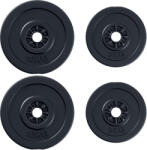 HOMCOM Set Greutăți pentru Haltere 30KG, 4 Discuri - 2x5kg și 2x10kg, Antrenament Fitness | Aosom Romania (B1-0012)
