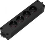 Fellowes Bloc priza modulara eGST 2.0, Filex Power Strip, 4 iesiri, negru, Fellowes 685004