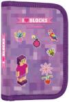 KARTON P+P Egyszintes tolltartó, 2 kihajtható fül, üres, Playworld Girl (9-82826)