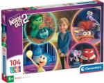 Clementoni Puzzle pentru copii Clementoni de 104 piese - Inside Out 2, varianta 1 (25071) Puzzle