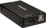 Inter-Tech Adapto KVM Inter-Tech KT-150D, Black (88887307)