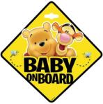 Seven Polska Winnie the Pooh, tabla "Baby On Board" cu ventuza