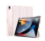 Dux Ducis TOBY tok álló, bőr hatású (aktív FLIP, oldalra nyíló, TRIFOLD, asztali tartó, ceruza tartó) RÓZSASZÍN Apple IPAD 11 (2025) / (GP-140729)