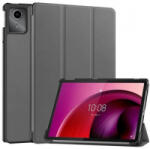 Gigapack Lenovo Tab M11 (TB330) bőr hatású fliptok sötétszürke (GP-155066) (GP-155066)