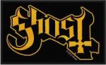 Ghost Logo Felvarrható tapasz 100 x 50 mm (SP2623)