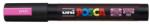 uni Marker decorativ, 1, 8-2, 5 mm, UNI "Posca PC-5M", roz fluo (F13)