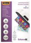 Fellowes Folie de laminare, 80 microni, A4, lucioasă, 25 buc, FELLOWES, 25 buc