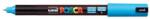 uni Marker decorativ, 0, 7 mm, UNI "Posca PC-1MR", albastru deschis