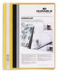 DURABLE Dosar rapid, A4, lat, buzunar transparent, DURABIL "DURAPLUS®", galben