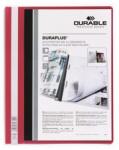 DURABLE Dosar rapid, A4, lat, buzunar transparent, DURABIL "DURAPLUS®", roșu