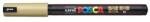 uni Marker decorativ, 0, 7 mm, UNI "Posca PC-1MR", auriu