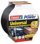 tesa Bandă textilă, 50 mm x 10 m, TESA "extra Power", neagră, 10m