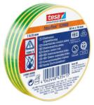 TESA Bandă izolatoare, 19 mm x 20 m, TESA "Professional", verde-galben, 20m