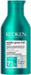 Redken Acidic Grow Full System Hajbalzsam azelainsavval, koffeinnel és probiotikumokkal, a vékony, töredezésre hajlamos haj dúsítására és erősítésére, 300ml