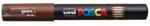 uni Marker decorativ, 0, 7-1, 0 mm, UNI "Posca PC-1M", maro