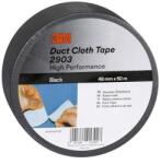 3M Bandă adezivă, vinil, 48 mm x 50 m, 3M SCOTCH "Duct", neagră, 50m