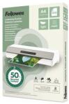 Fellowes Folie de laminare, 80 microni, A4, mată, 100 buc, FELLOWES "Light", 100 buc