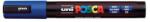 uni Marker decorativ, 1, 8-2, 5 mm, UNI "Posca PC-5M", albastru (33)