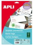 Apli Carte de vizită, 90x55 55 mm 200 g, APLI, 10 coli