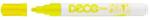 ICO Marker cu vopsea, 2-4 mm, ICO "Decomarker", galben