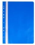 Victoria Dosar rapid cu perforație euro, PP, A4, VICTORIA OFFICE, albastru deschis, 20 buc