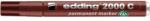 edding Marker permanent, 1, 5-3 mm, vârf conic, EDDING "2000", maro