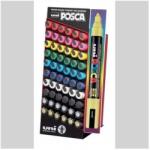 uni Marker decorativ, afișaj, 60 buc, 1, 8-2, 5 mm, UNI "Posca PC-5M", 10 culori diferite, 60 buc