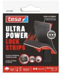 tesa Benzi autoadezive Velcro, față-verso, 25 x 50 mm, TESA "Ultra Power Lock", 2 buc